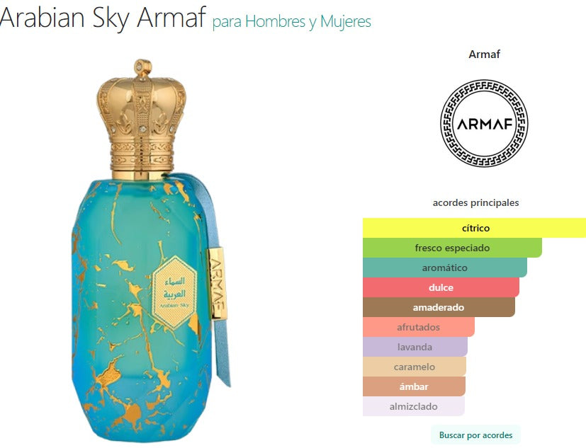 Perfume Armaf Eter Arabian Sky