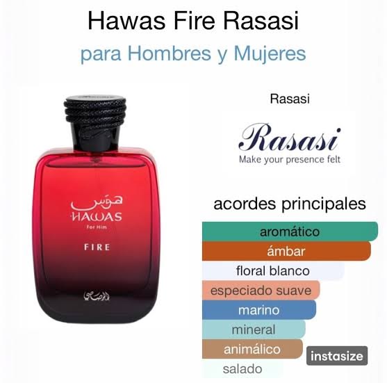 Perfume Rasasi Hawas Fire