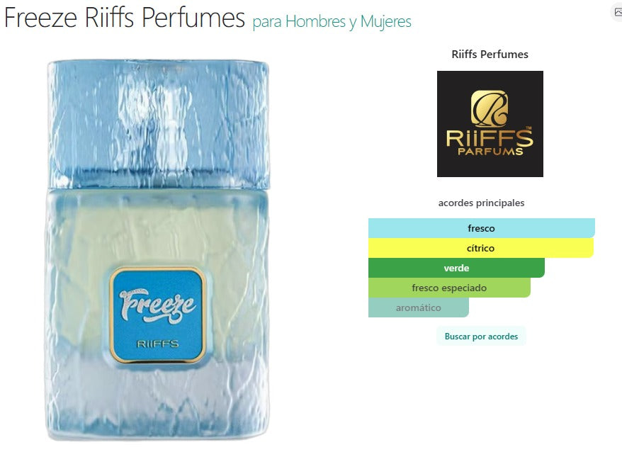 Perfume Freeze Riffs