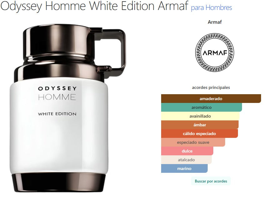 Perfume Armaf Odyssey Homme White Edition
